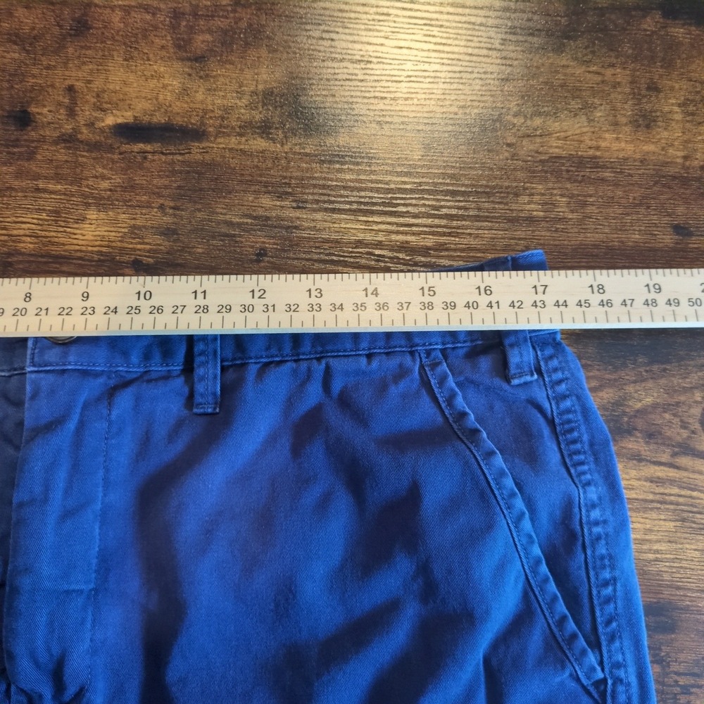 Polo Ralph Lauren Mens Relaxed Fit Chino Shorts Navy Blue Size 35 Cotton - Picture 7 of 10